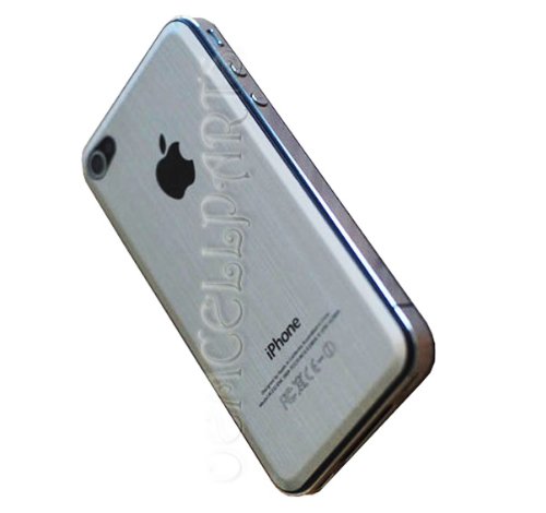 Replacement back cover with frame (NEW METAL SCREW GROOVES**) for iPhone 4 4g metal back cover beveled brushed metal replaces damaged/old back glass repair (AT&T IPHONE 4 ONLY) Replacement back cover with frame (NEW METAL SCREW GROOVES**) for iPhone 4 4g metal back cover beveled brushed metal replaces damaged/old back glass repair (AT&T IPHONE 4 ONLY)