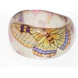 men silver bangle Papillon Patterned men silver bangle Papillon Patterned