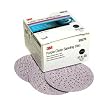 3M 30275 Hookit Purple 3" P320 Grit Clean Sanding Disc
