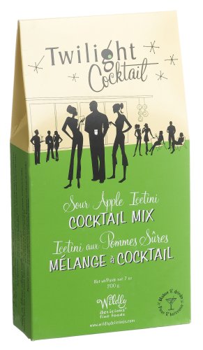 Wildly Delicious Sour Apple Icetini Cocktail Mix, 7-Ounce Boxes (Pack of 4)