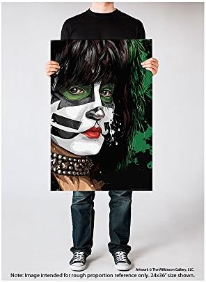 KISS Eric Singer Large Format art Giclee - Modern Design