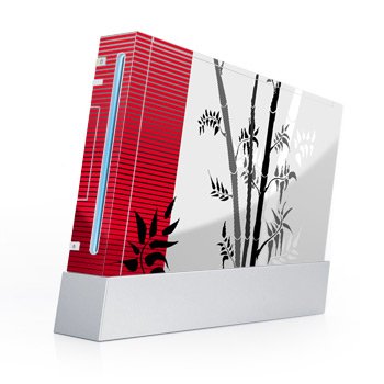 Zen Design Nintendo Wii Body Protector Skin Decal Sticker