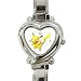 Italian Watches - Heart Italian Charm Watch of Pokemon Pikachu