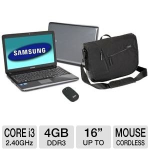Samsung R Series NP-R540-JA02US 15.6 Noteb Bundle
