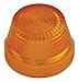 Pilot Light Lens, 30mm, Yellow, Plastic