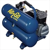 Jenny Products A2G246 - HCXX 2 HP Electric Hand Carry Portable Air Compressor Tank Size: 5.3 Gallon 2 HP Horizontal
