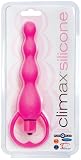 CLIMAX SILICONE VIB ANAL BEADS PINK