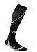 CEP Herren Kompressionsstrumpf compression running socks progressive, schwarz, IV -Wadenmaß 39-44 cm