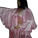 Pink Belly dance Satin flair top choli tribal women's blouse