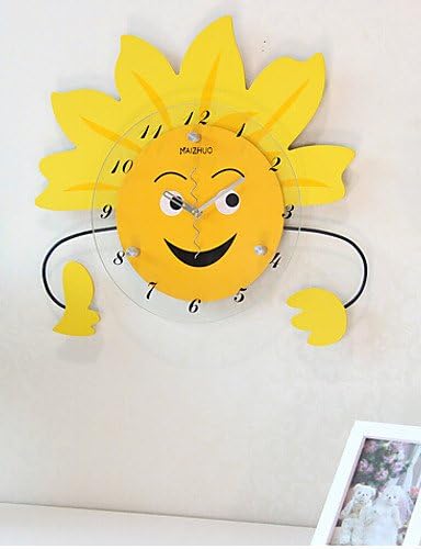 Daao Cute Sunflower Clock