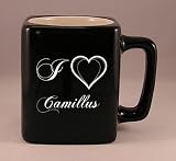 Laser Engraved Coffee Mug with I Love Camillus