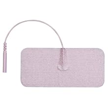 3B Scientific W63208 Comfort-Stim Elite Tan Spunlace Electrodes, 3.75" Length x 1.75" Width