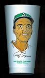 1972 Bert Campaneris Oakland Athletics 7 Eleven Baseball Cup