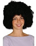 New Mens Womens Child Costume Black Afro Disco Wigs