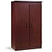 South Shore Furniture Morgan Collection Floor Cabinet and Stationery, Royal Cherry