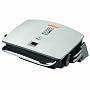 George Foreman GRP72CTTS G-Broil Grill Supreme Electric Nonstick Countertop Grill with Digital Timer, Silver