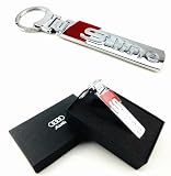Audi Sline Logo High Quality Keychain with Box