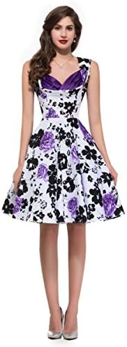 Audrey Hepburn Style Swing Dress Marilyn Monroe Size M VL8901-8