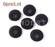 6pcs Headphone Earbud Ear Pad Earphone Foam Cover Black