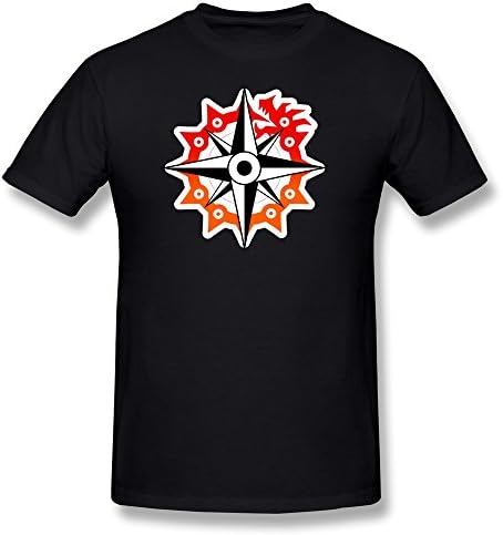 LongRVEA Men's Nanatsu No Taizai Logo T Shirt Medium Black