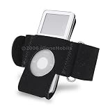 Jet Black Sport Arm Band Apple iPod Nano 1st 2nd