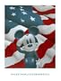 Mickey Salutes America Art Poster Print, 24x32