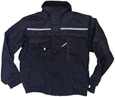 RomeoTrading Men's Ironman Work Jacket Small Black