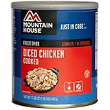 Mountain House, Diced Chicken, Cooked
