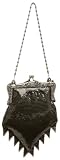 Savanna Vintage Metal Mesh Frame Evening Bag