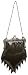 Savanna Vintage Metal Mesh Frame Evening Bag