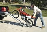 Tools & Hardware : Arched Aluminum Loading Ramp 750 Lb Capacity