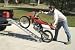 Tools & Hardware : Arched Aluminum Loading Ramp 750 Lb Capacity