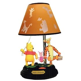Winnie the Pooh and Friends Animated Lamp TS-L8840 by Custom Phones - Fun Home Products