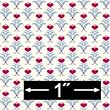 1:24 Scale Heartland Dollhouse Wallpaper