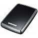 Samsung S2 Portable 6,4 cm (2,5 Zoll) externe Festplatte 250 GB, USB 2.0, pianoschwarz