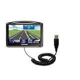 Produkt-Bild: Gespultes Hot Sync und USB Daten Kabel Ladeger&auml;t mit TipExchange f&uuml;r TomTom Go 530 - von Gomadic