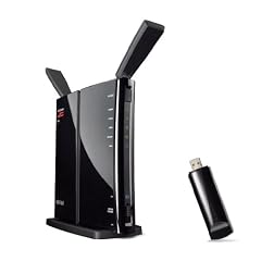 BUFFALO エアステーション Nfiniti High Power 11n対応無線LANルーター パナソニックビエラ用親子セット WZR-HP-AG300H/PV