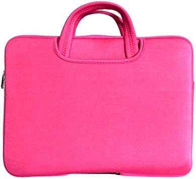 Laptop Bag,Pashion MacBook Sleeve, Nylon Lycra Fabric 13 - 13.3 Inch Laptop Sleeve Case Cover Briefcase for 12.9 iPad Pro / MacBook Air / MacBook Pro / Notebook / Ultrabook(Red1)