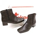 Stiefelette RIEKER ANTISTRESS in dunkelbraun