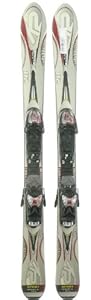 Used K2 Comanche Sport Jr Shape Snow Ski with Marker 4.5 Binding 112cm C