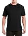 Harbor Bay by DXL Big and Tall Swim Rash Guard T-Shirt, Black 5XLTall
