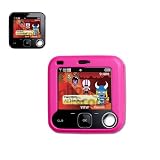 New Fashionable Perfect Fit Hard Protector Skin Cover Cell Phone Case with clip for Nokia Twist 7705 Verizon - Hot Pink