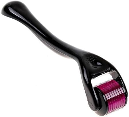MERSUII™ 1.0mm 540 Needles Derma MicroNeedle Skin Roller Dermatology Therapy System for Cell Regeneration, Scars, Pimples, Blemishes, Facial Wrinkles and Lines, Pores, Acne, Cellulite Treatment, Hair Loss Treatments, Boost Topically Applied Skincare Products