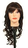 24 Off Black,Dark Auburn,Strawberry Blonde big curls synthetic wig