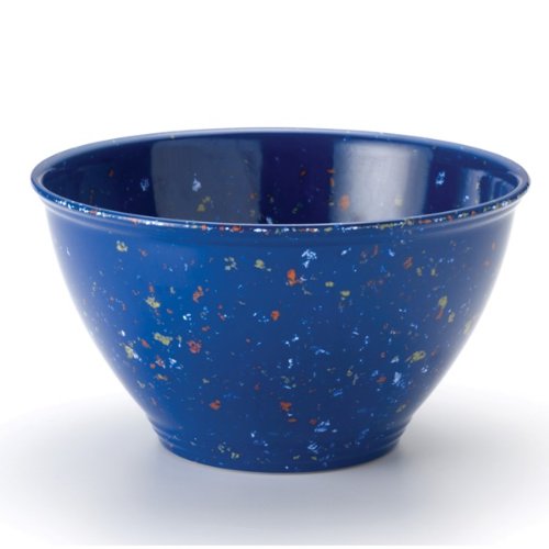 Rachael Ray 56661 Garbage Bowl with Non-Slip Rubber Base, Blue