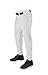Wilson Sporting Goods Deluxe Adult Poly Warp Knit Pinstrip Baseball Pant, Large, White with Black