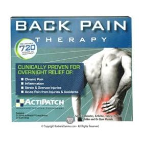 BioElectronics Acti-Patch Actipatch Back Square Healing Recovery Patch