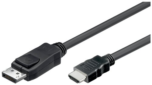 Wentronic DisplayPort Kabel (20 polig Stecker auf HDMI Stecker) 1 m Preisvergleich