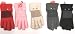 Suede and Microfiber Lined Luxurious Looking One Size Ski Gloves for Women