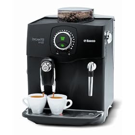 Factory-Reconditioned Saeco S-Class Incanto Rondo RS SBS Super-Automatic Espresso Machine, Black